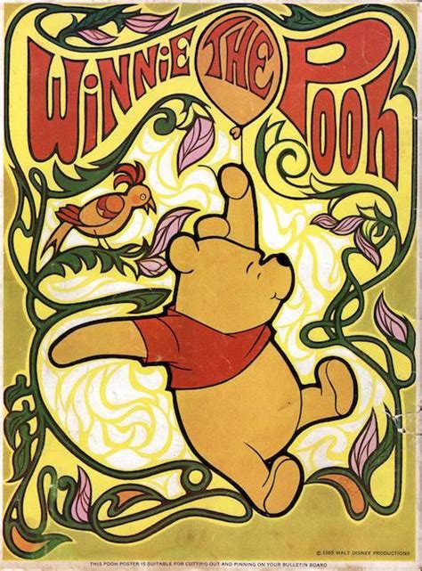 10 Fun Facts About Winnie The Pooh | Vintage disney posters, Cartoon posters, Disney posters