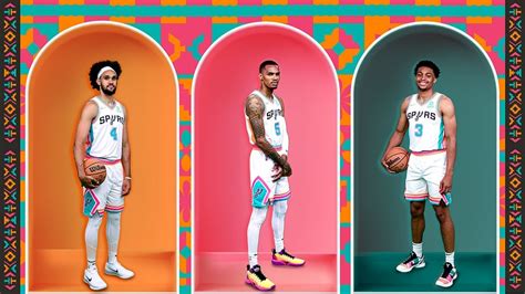 SPURS UNVEIL NEXT GENERATION OF FIESTA®-THEMED CITY EDITION UNIFORMS ...