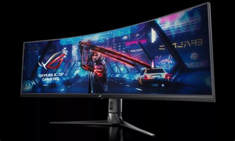 ASUS ROG STRIX XG49WCR Monitor With a 49-inch Curved Screen, 165Hz ...