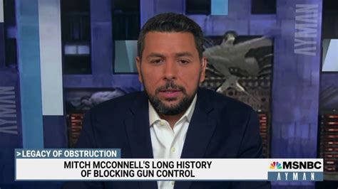 MSNBC’s Ayman Mohyeldin breaks down Sen. Mitch McConnell’s long history of blocking gun reform