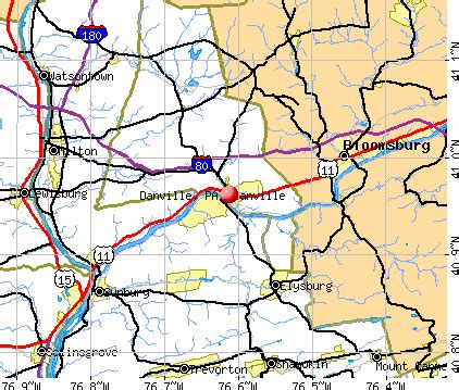Danville, Pennsylvania (PA 17821) profile: population, maps, real ...