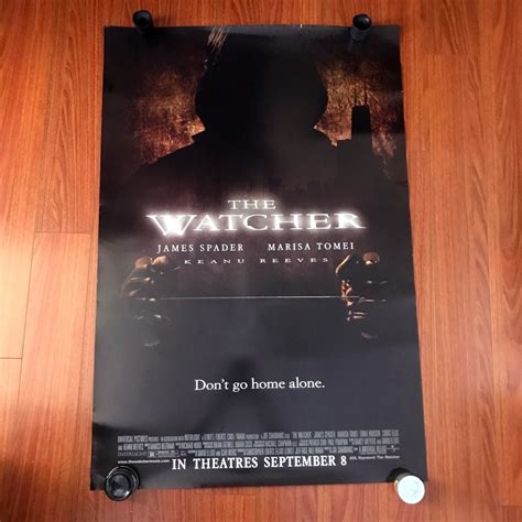 The Watcher 2000 Movie Poster Double Siede Keanu Reeves James Spader 27 X 40 | eBay | James ...