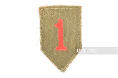 US 1st Infantry Division shoulder patch, « Big Red One / Bloody First