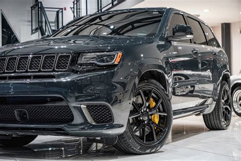 Used 2018 Jeep Grand Cherokee Trackhawk HARMAN KARDON SOUND! PANO! 20 INCH BLACK SATIN WHEELS ...