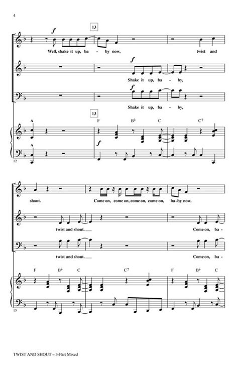 Twist and Shout Sheet Music by Mac Huff (SKU: 08552184) - Stanton's Sheet Music