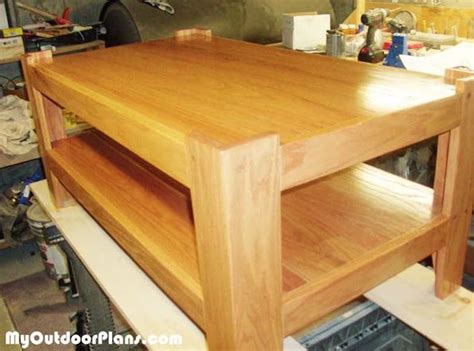 Simple Coffee Table – Free Woodworking Plan.com