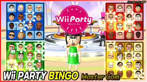 Wii Party - Bingo (Master com) Player Ryan | AlexGamingTV - YouTube