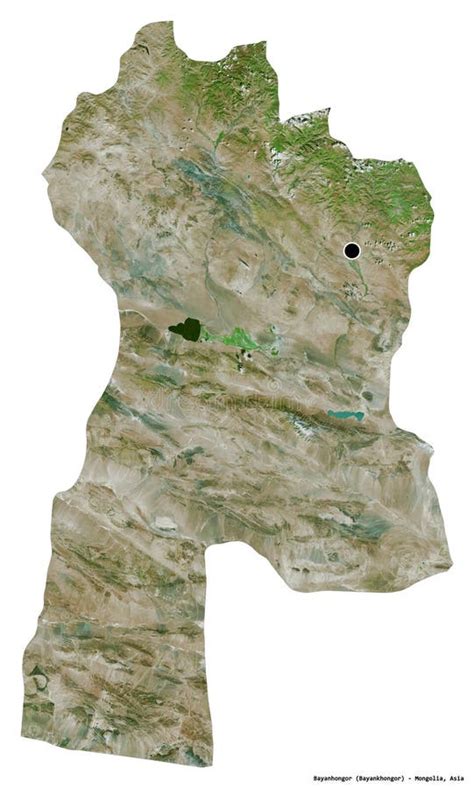 Bayankhongor Province Aimags, Provinces of Mongolia Map Vector ...