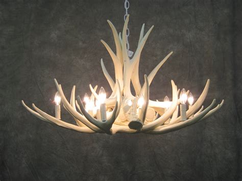 Antler Chandelier Deer Antler Chandelier D9 by TheShabbyAntler