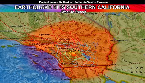 Earthquake Shakes Southern California On Friday Morning; Area Unsettled ...