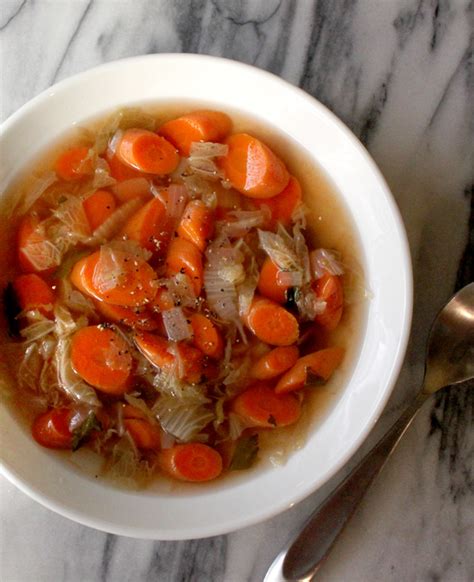 Italian Cabbage and Carrot Soup - Healing and Eating