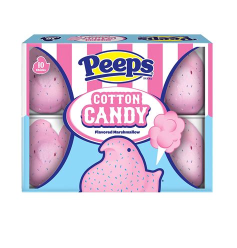 Peeps Debuts Cotton Candy Marshmallows for Easter—Plus 6 More Insane New Flavors | Cotton candy ...