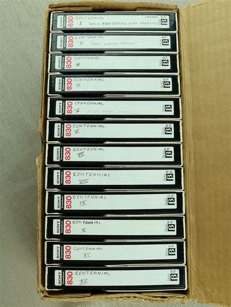 Lot of 12 Beta Betamax Tapes L-750 Video Tape Movies Sold As Blank Used Movie | Video tapes ...