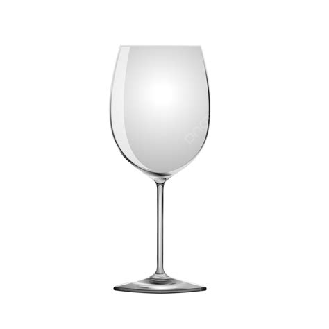 Empty Wine Glass Vector Hd Images, Empty Wine Glass Real Transparent Background, Wine Glass ...