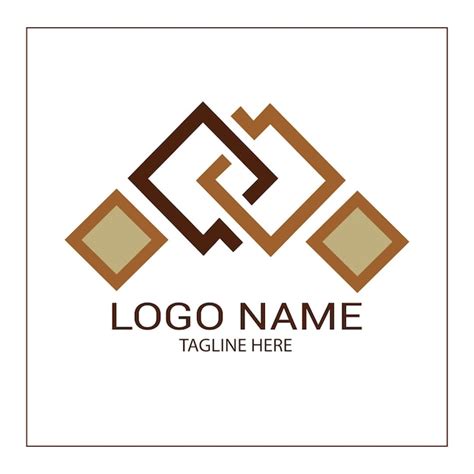 Premium Vector | Marble granite logo design