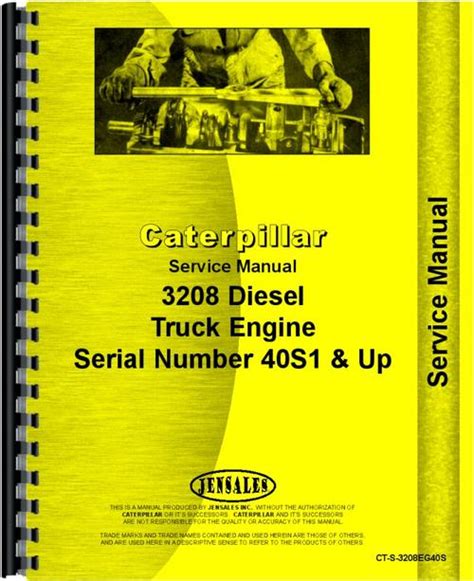 Caterpillar 3208 Engine Service Manual