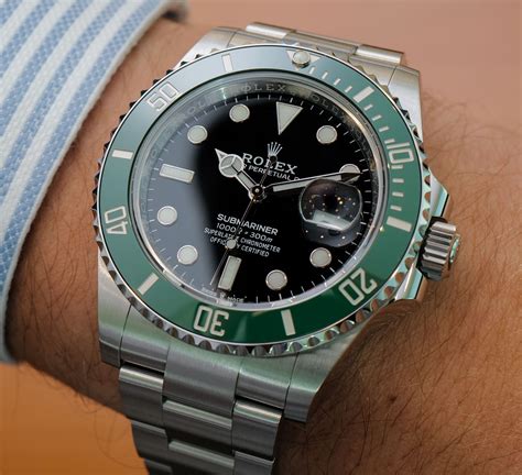 Rolex Submariner 126610LV Watch With Green Ceramic Bezel Debut ...