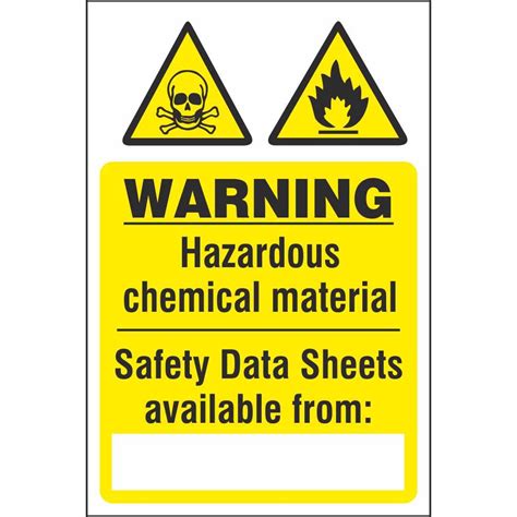 Chemical Warning Signs