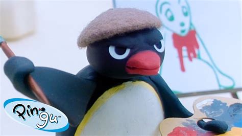 Pingu The Artist | Pingu - Official Channel | Cartoons For Kids - YouTube