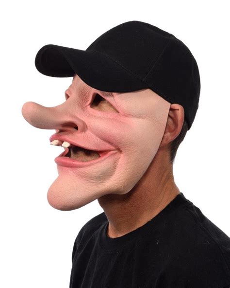 Goofy, Latex Face Mask of a Silly Bashful Male Character - Zagone Studios, LLC