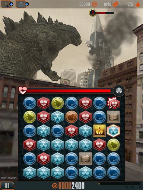 First Look at Finished Godzilla Smash3 Mobile Game!