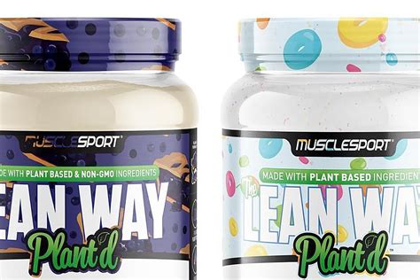 Muscle Sport announces the coming of Lean Whey Plant'd