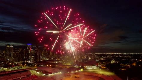 First Calgary Stampede fireworks show of 2020 dazzles | CTV News