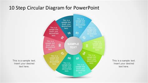 Circular Diagram Powerpoint Template - Printable Word Searches