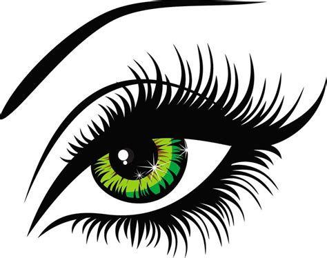 eyes vector - Google Search | Eyes clipart, Lashes logo, Eyelashes