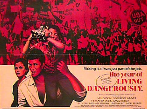 The Year of Living Dangerously 1983 British Quad Poster - Posteritati ...