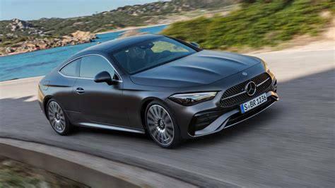 2024 Mercedes CLE Coupe Debuts: 375-HP Inline-Six, Longer Than Two-Door ...