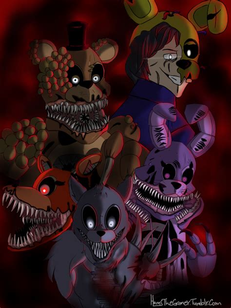 Five nights at Freddy's the twisted ones by HamsTheGamer.deviantart.com on @DeviantArt | Anime ...