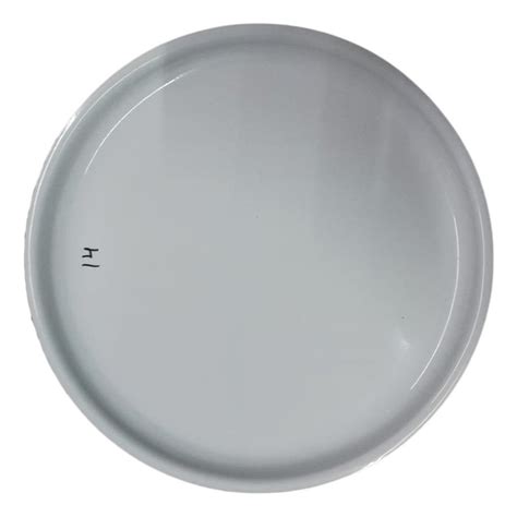 White Round 14inch Acrylic Dinner Plate, For Hotel at Rs 125/piece in ...