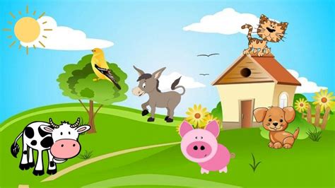 Farm animals - online puzzle