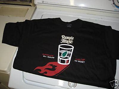 Rumple Minze Logo Design T-Shirt size: Large | #78419705