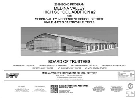 Medina Valley High School Addition #2 - Medina Valley ISD - Virtual Builders Exchange