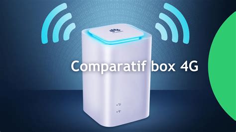 Comparatif des box 5G / 4G illimitée (août 2024)