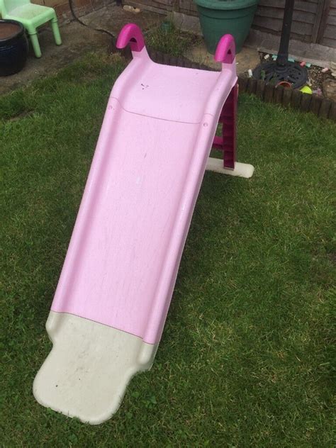 pink garden toddler swing and pink toddler slide | in Ingleby Barwick, County Durham | Gumtree