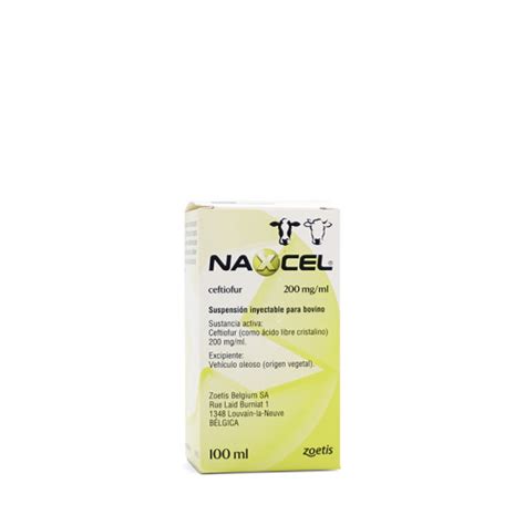 Naxcel boví 100 ml. inj.