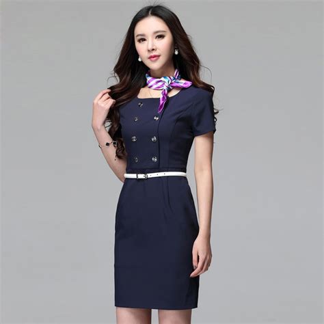 2016 formal design career business office women's dress,work uniform Factory Wholesale