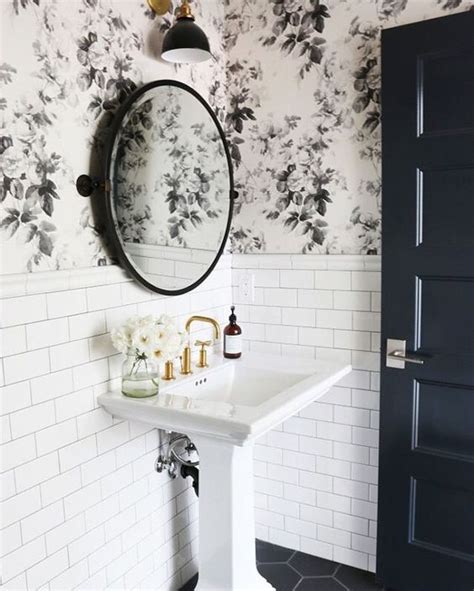 21 Bathroom Ideas: Why a Classic Black and White Scheme is Always a Winner - Decoholic