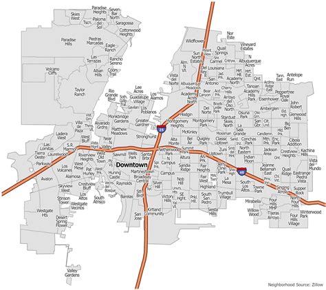 Map Of Albuquerque Zip Codes - Jacki Letizia