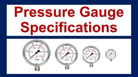 Pressure Gauge Dimensions Pdf at Rose Jones blog