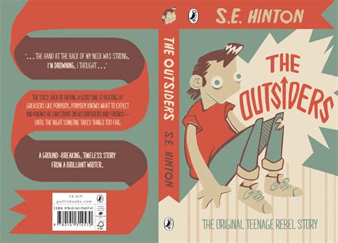 2D The Outsiders Childrens Book Cover Illustration - Illustration Agent ...