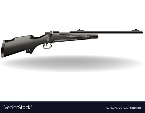 Rifle Royalty Free Vector Image - VectorStock