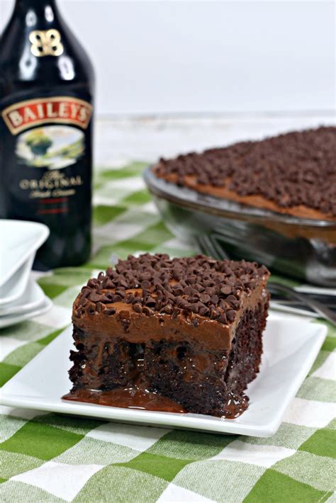 Baileys Irish Cream Chocolate Cake with Baileys Buttercream Frosting - My Incredible Recipes