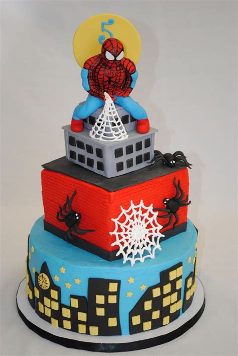 Spiderman Birthday Cake - CakeCentral.com