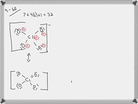 SOLVED:Draw the Lewis structure of the chlorite ion, ClO2^- which is used as a bleaching agent ...