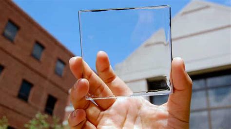 Transparent Solar Panels: Reforming Future Energy Supply