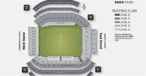 46++ Eden park seating plan south stand